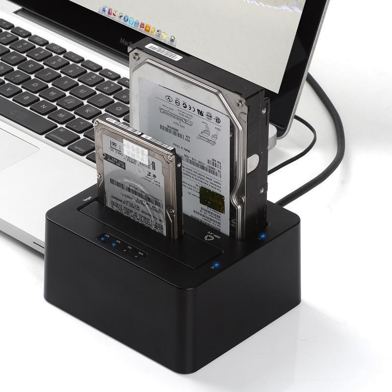 6Gbps SATA I/II/III स्टैंडअलोन पूरे ड्राइव क्लोन मोड के साथ बाहरी एचडीडी हार्ड ड्राइव डुप्लिकेटर और क्लोनर