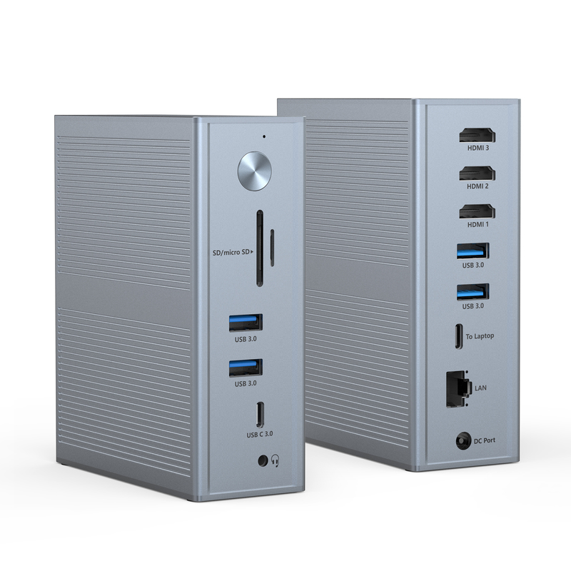 Subosen पावर सप्लाई USB-C PD 100W USB-C डॉकिंग स्टेशन तेजी से और चिकनी डिवाइस संगतता के लिए