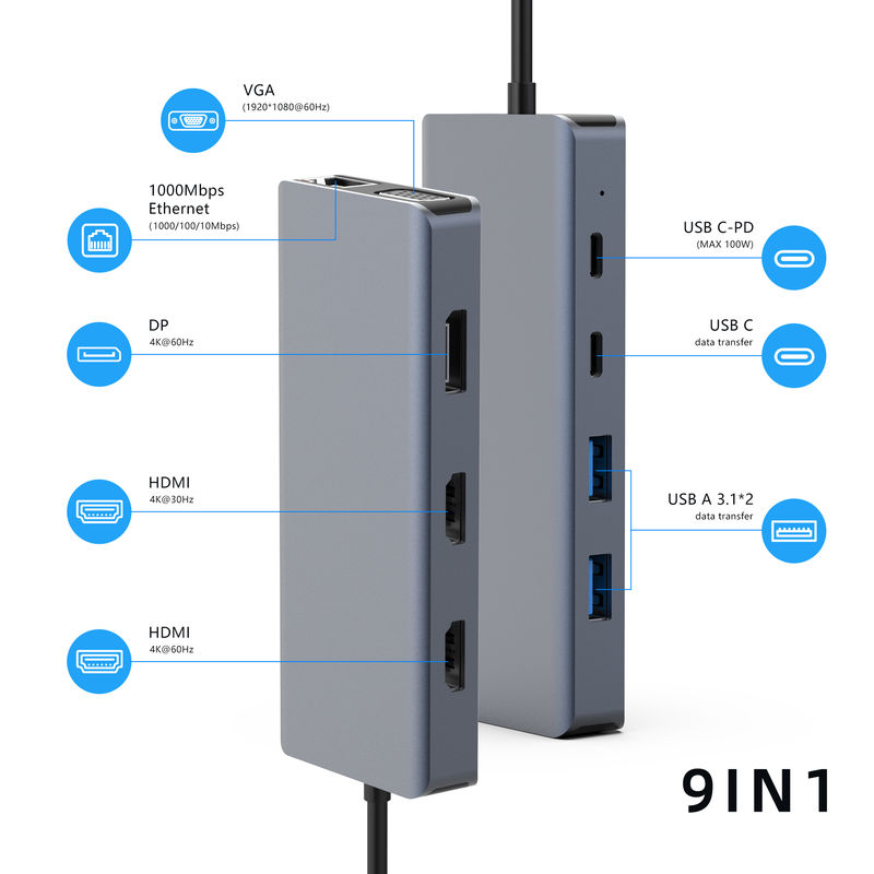 मैक ओएस पर एचडीएमआई यूएसबी-सी एडाप्टर कनवर्टर के साथ 4K 60Hz डिस्प्ले से आसानी से कनेक्ट हों