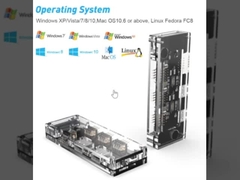 मैकबुक लैपटॉप के लिए दोहरी एचडीएमआई यूएसबी 3.0 ईथरनेट 3.5 मिमी ऑडियो के साथ 11-इन-1 यूएसबी-सी हब